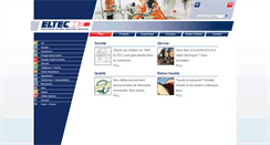 Desktop Screenshot of elteccable.be